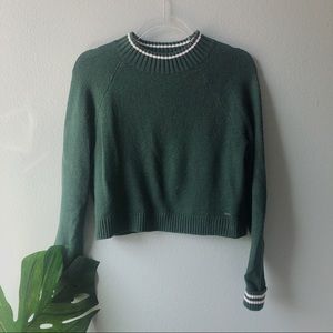 Mock neck sweater
